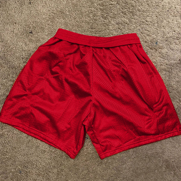 Retro fashion street mesh shorts