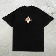 Virgin Mary graphic print short-sleeved T-shirt
