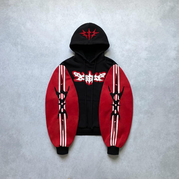 Cracked Casual Street Hoodie