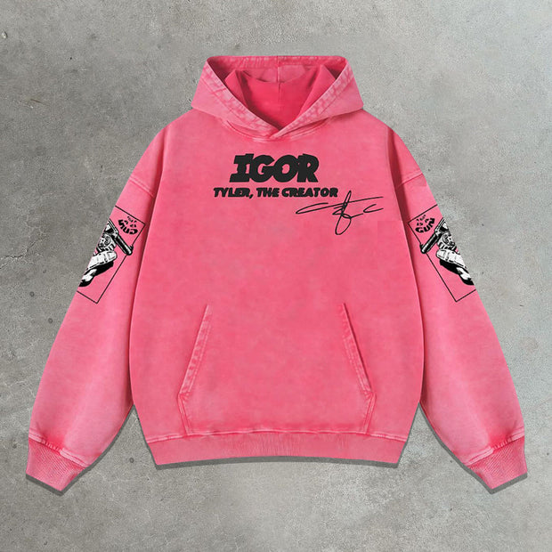 Casual Street Rap Album Hoodie
