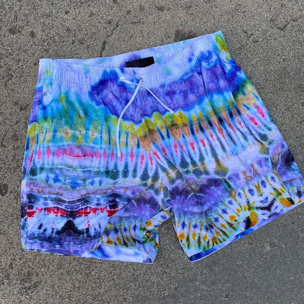 Fashion tie-dye shorts