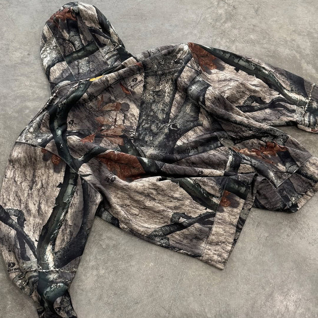 Camouflage I Was Programmed To Care About You Print Hoodies