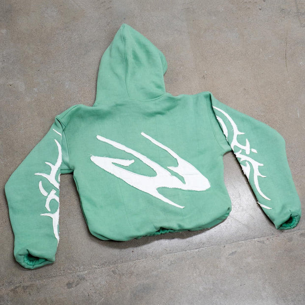 Wicked Art Print Long Sleeve Hoodies