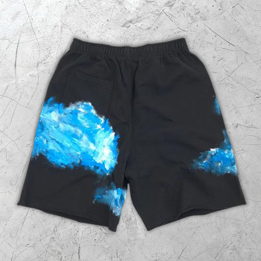 Yunduo Fashion Printed Casual Street Shorts