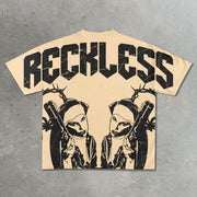 Revenge Sister Print Casual T-Shirt