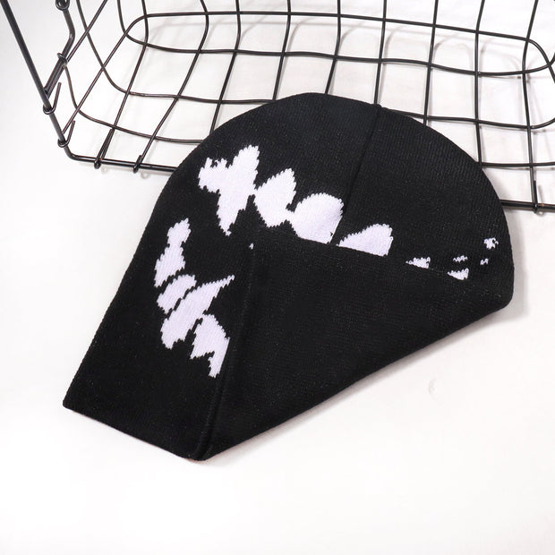 Funny Gothic Jacquard Knitted Hat