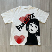 Personalized street style printed loose short-sleeved T-shirt