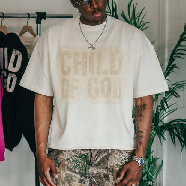 Child God casual street cotton T-shirt