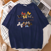 Personalized butterfly print T-shirt