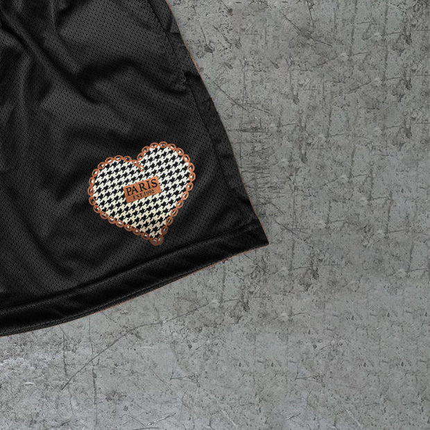 Trendy Preppy Fashion Mesh Shorts