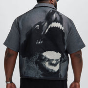 Grizzly Bear Tapestry Work Shirt Jacket