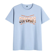 Fashion letter print pullover short sleeve T-shirt