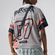 Flame Casual Street Mesh Jersey