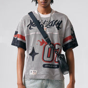 Flame Casual Street Mesh Jersey