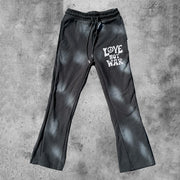 Tie-dye Printed Flared Pants