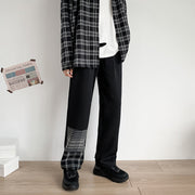 Suit trousers straight-leg nine-point trousers fall feeling small trousers