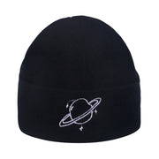 Outdoor hip-hop sun embroidered knitted wool hat