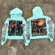 Soldier Casual Street Zip Hoodie