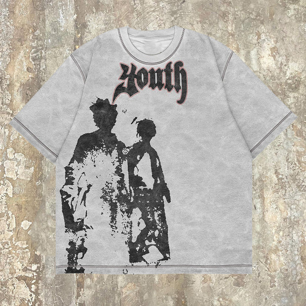 Best Partner Casual Street Vintage T-Shirt