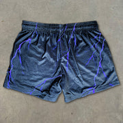 Bleach Anime Print Mesh Shorts
