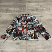 Joker & Quinn Print Zipped Jacket