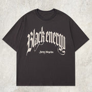 Casual Letter Graphic Tee