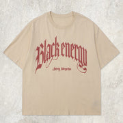 Casual Letter Graphic Tee