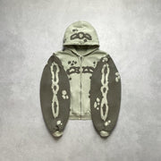 Moss casual street retro hoodie