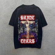 Faith Vintage Casual Hip Hop T-Shirt