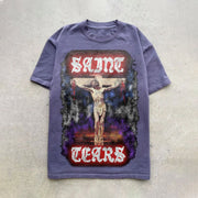 Faith Vintage Casual Hip Hop T-Shirt