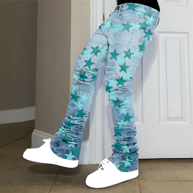 Retro Hip Hop Casual Street Jeans