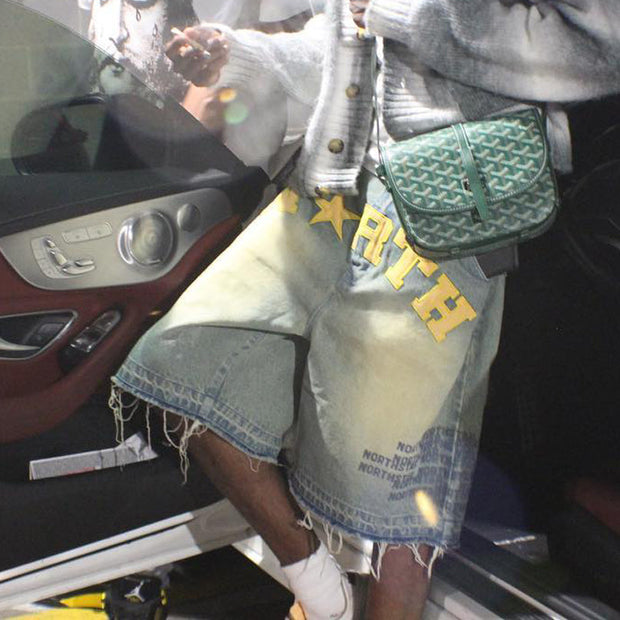 Polaris Casual Street Shorts Denim