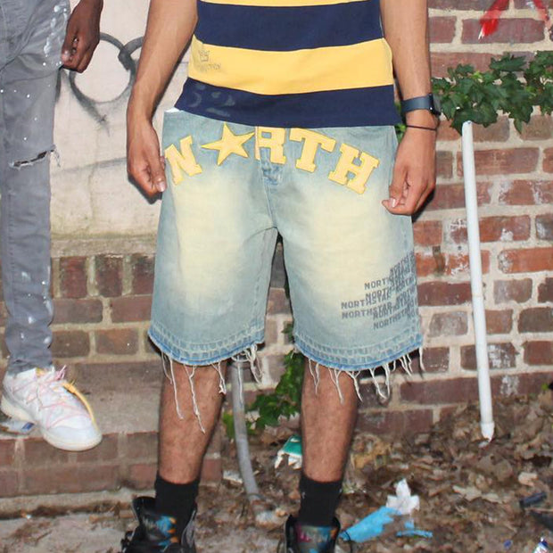Polaris Casual Street Shorts Denim