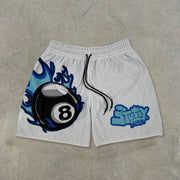Casual Personality Sports Mesh Shorts