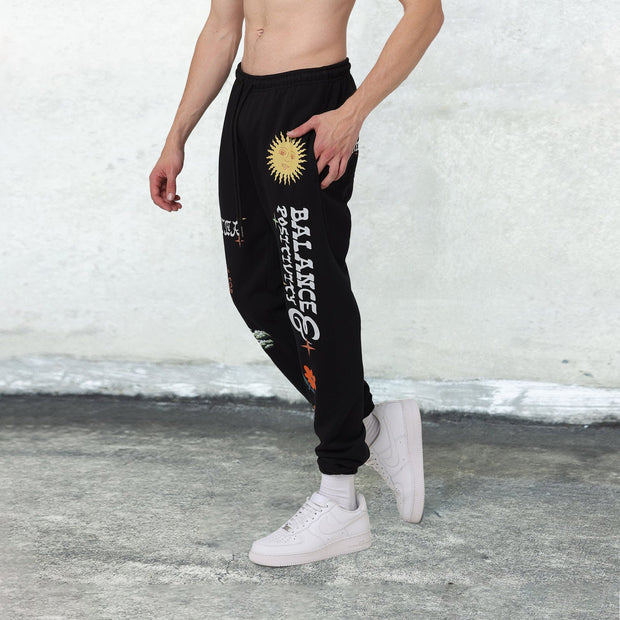 Trendy hip-hop retro street sweatpants