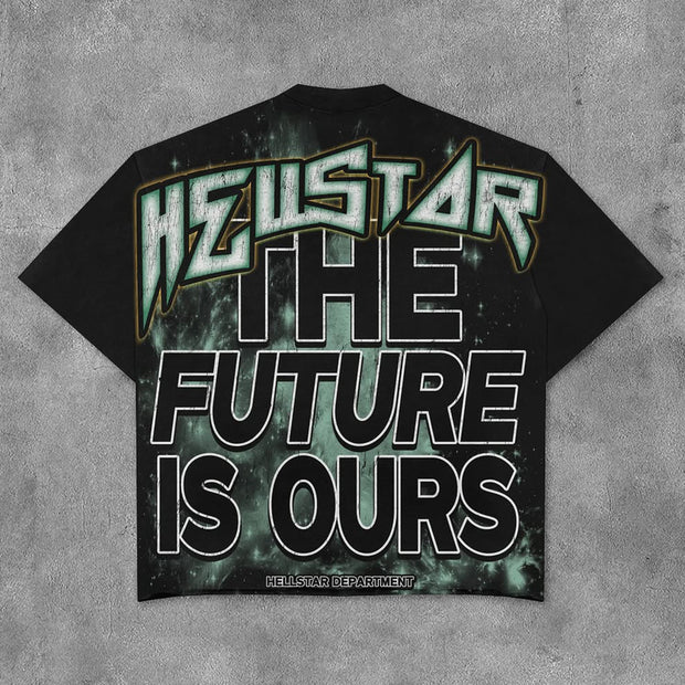The Future Is Our Print Short Sleeve T-Shirt