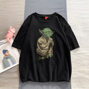 Funny print street casual T-shirt