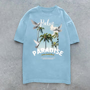 Trendy Art Plaid Print T-Shirt