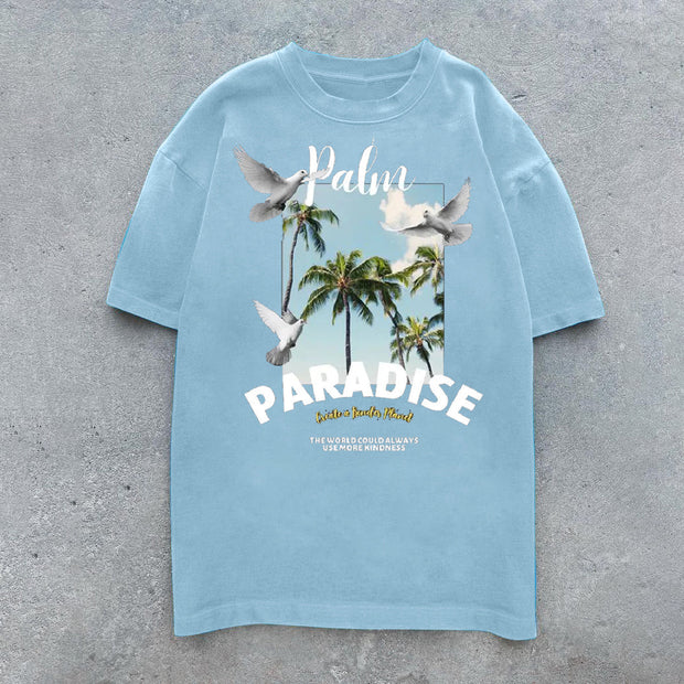 Trendy Art Plaid Print T-Shirt