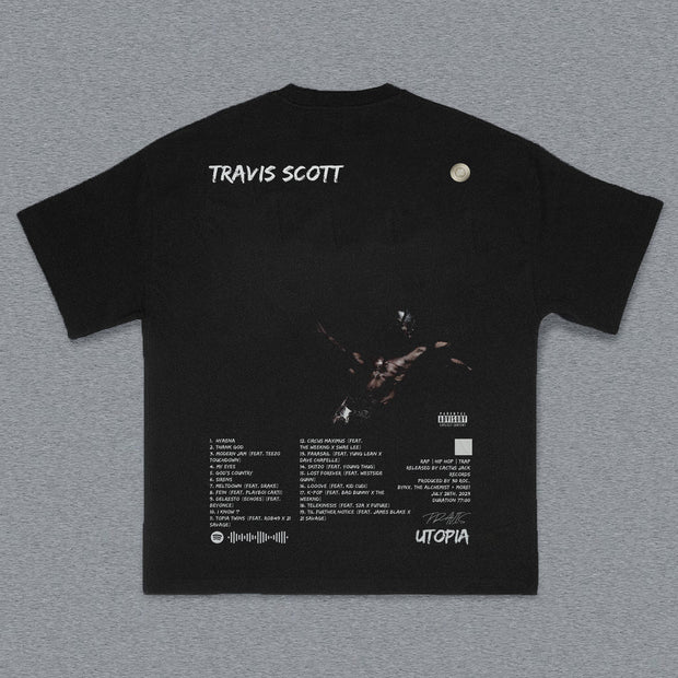 Utopia Print Short Sleeve T-shirt