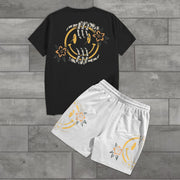 Smiley casual street vacation set