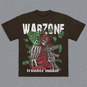 Personalized print fashion short-sleeved T-shirt
