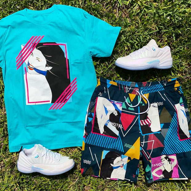 Casual Fashion Personality Print Suit
