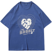 Fashion bubble love black short sleeve t-shirt