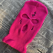 Funny CS Embroidered Knit Hat Headgear