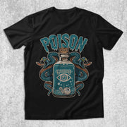 POISON Printed Short Sleeve T-Shirt