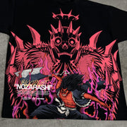 Animation Print Casual Street T-Shirt