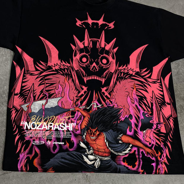 Animation Print Casual Street T-Shirt