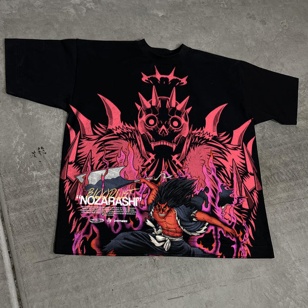 Animation Print Casual Street T-Shirt