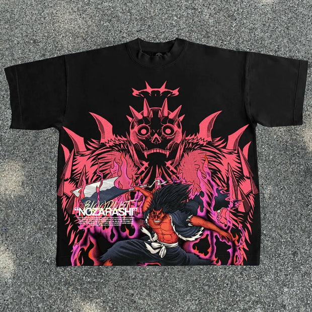 Animation Print Casual Street T-Shirt